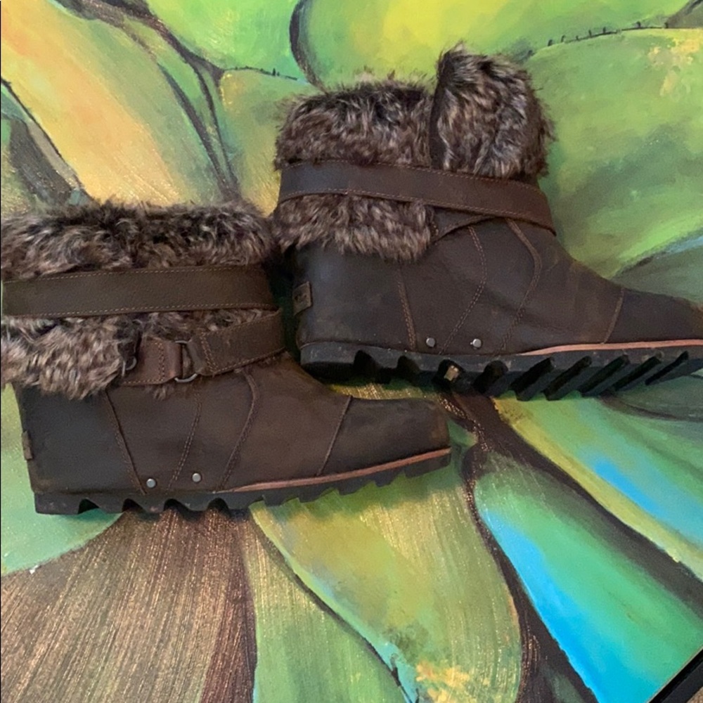 Sorel Joan of Arctic fur bootie